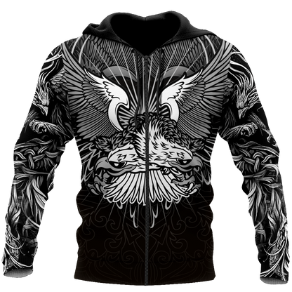 Eagle Warior 3D All Over Printed Shirts For Men
