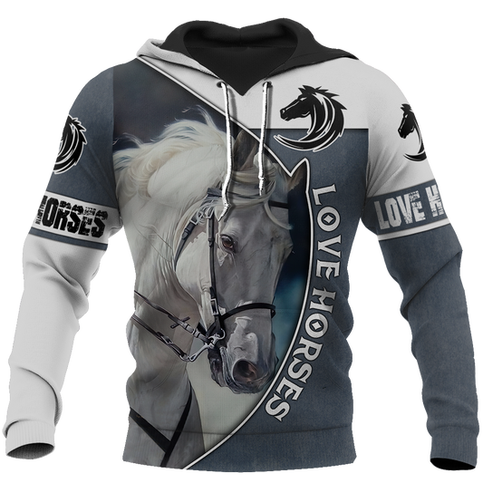 Love Horse 3D All Over Printed Shirts JJ240406-Apparel-TA-Hoodie-S-Vibe Cosy™
