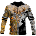 Deer Hunting 3D All Over Printed Shirts For Men LAM