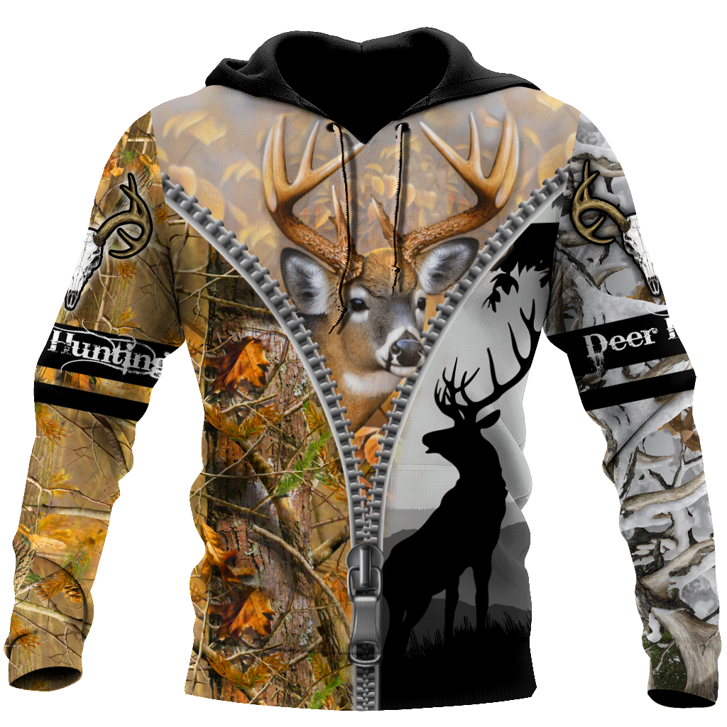 Deer Hunting 3D All Over Printed Shirts For Men LAM