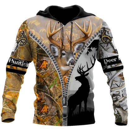 Deer Hunting 3D All Over Printed Shirts For Men LAM