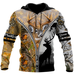 Deer Hunting 3D All Over Printed Shirts For Men LAM