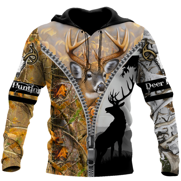 Deer Hunting 3D All Over Printed Shirts For Men LAM