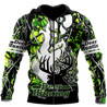 Light Green Deer Hunting 3D All Over Printed Shirts For Men LAM