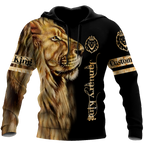 Custom Name January King Lion  3D All Over Printed  Unisex Shirt