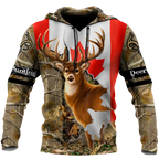 Deer Hunting Canada 3D All Over Printed Shirts For Men LAM
