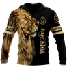 Custom Name July King Lion  3D All Over Printed Unisex Shirts