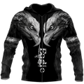 Awesome Eagle Tattoo Hoodie 3D All Over Printed Shirts For Men HHT01092001-LAM