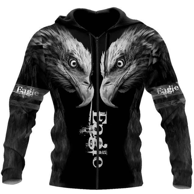 Awesome Eagle Tattoo Hoodie 3D All Over Printed Shirts For Men HHT01092001-LAM