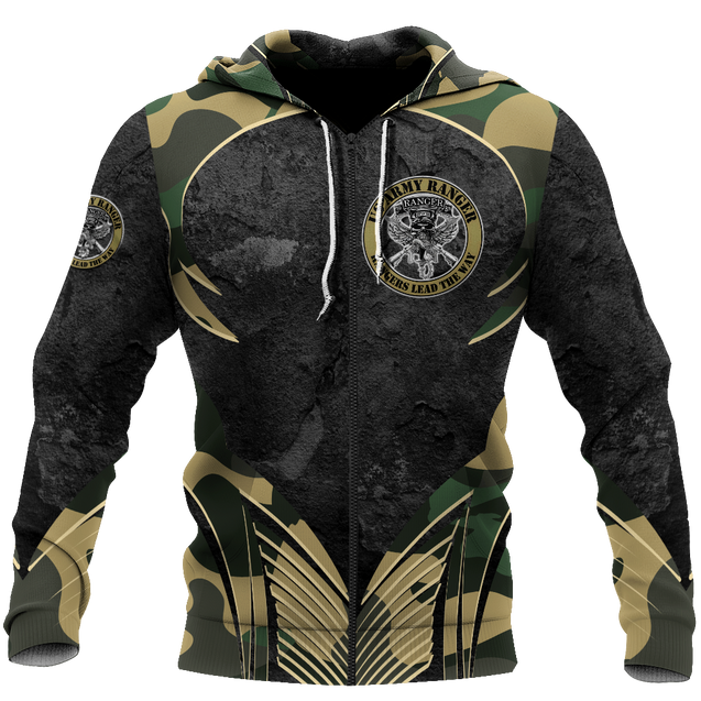 All Over Printed U.S. Army Ranger Veteran Hoodie HHT31082002-MEI