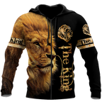King Lion 3D All Over Printed Unisex Shirts
