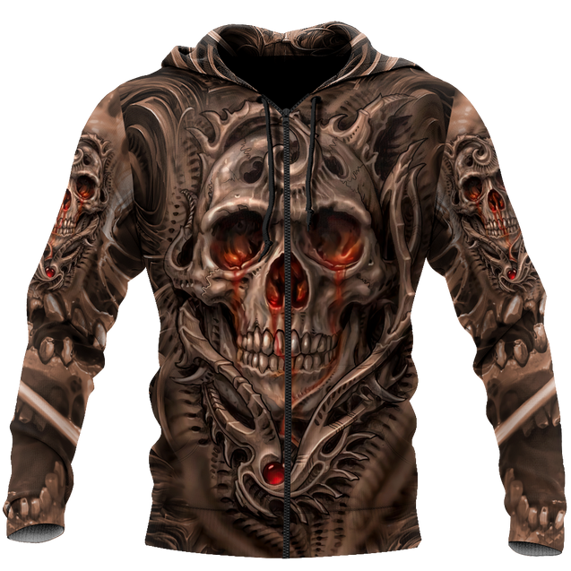 Fantasy Skull Hoodie For Men And Women MEI