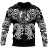 All Over Printed Viking Wolf Hoodie HTT23092001-MEI