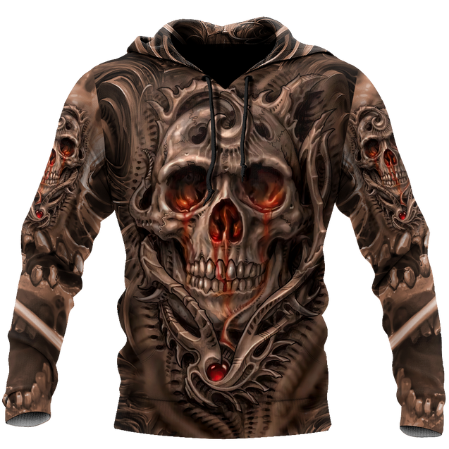 Fantasy Skull Hoodie For Men And Women MEI