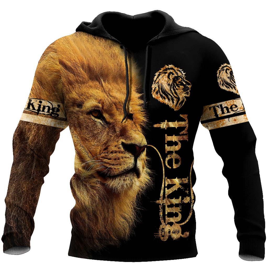 King Lion 3D All Over Printed Unisex Shirts
