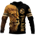 King Lion 3D All Over Printed Unisex Shirts