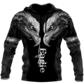 Awesome Eagle Tattoo Hoodie 3D All Over Printed Shirts For Men HHT01092001-LAM