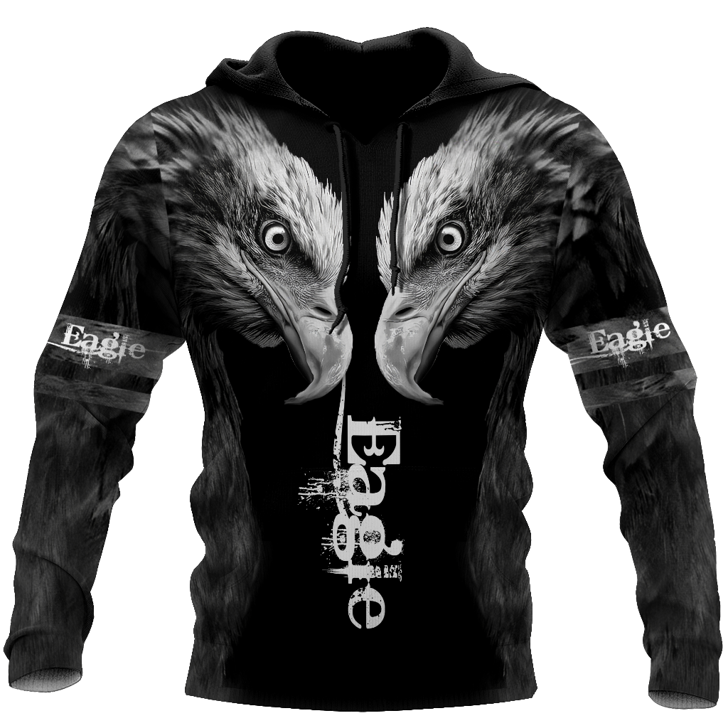 Awesome Eagle Tattoo Hoodie 3D All Over Printed Shirts For Men HHT01092001-LAM