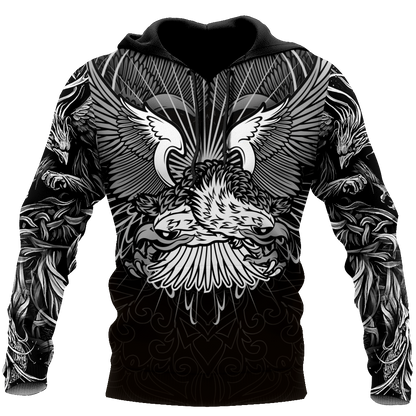 Eagle Warior 3D All Over Printed Shirts For Men