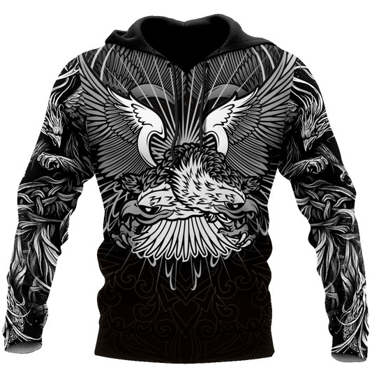 Eagle Warior 3D All Over Printed Shirts For Men