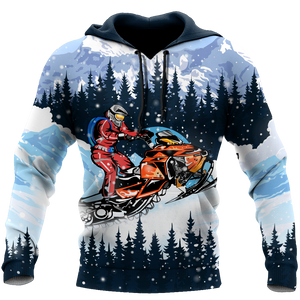 Snowboarding 3D All Over Printed shirt & short for men and women PL