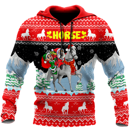 Horse Christmas 3D Shirt For Men And Women HHT16102006