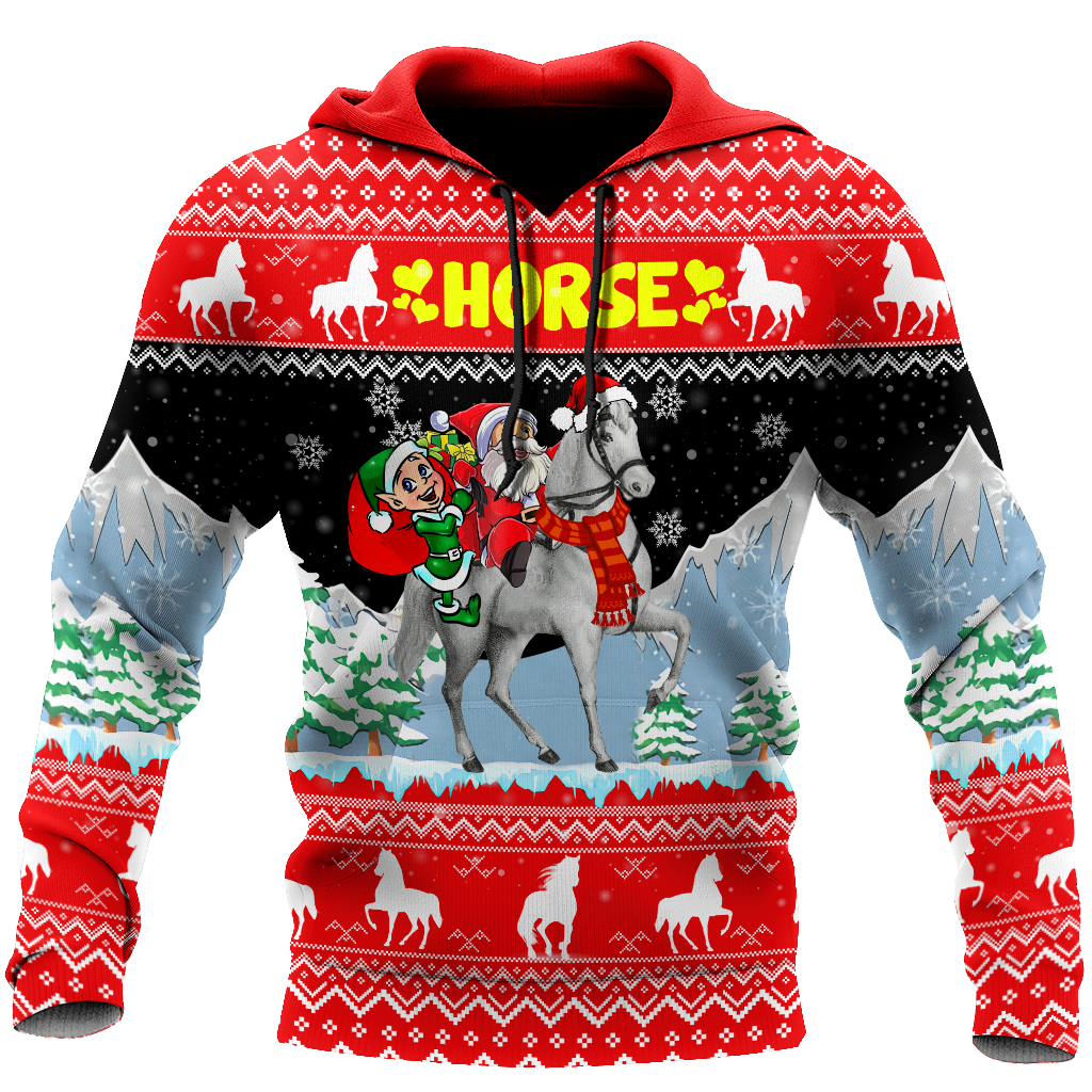 Horse Christmas 3D Shirt For Men And Women HHT16102006