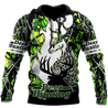 Light Green Deer Hunting 3D All Over Printed Shirts For Men LAM