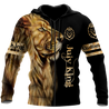 Custom Name July King Lion  3D All Over Printed Unisex Shirts