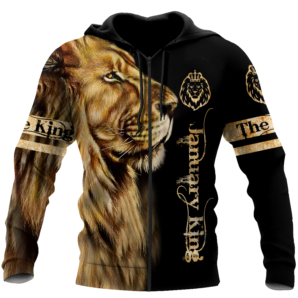 January King  3D All Over Printed  Unisex Shirts