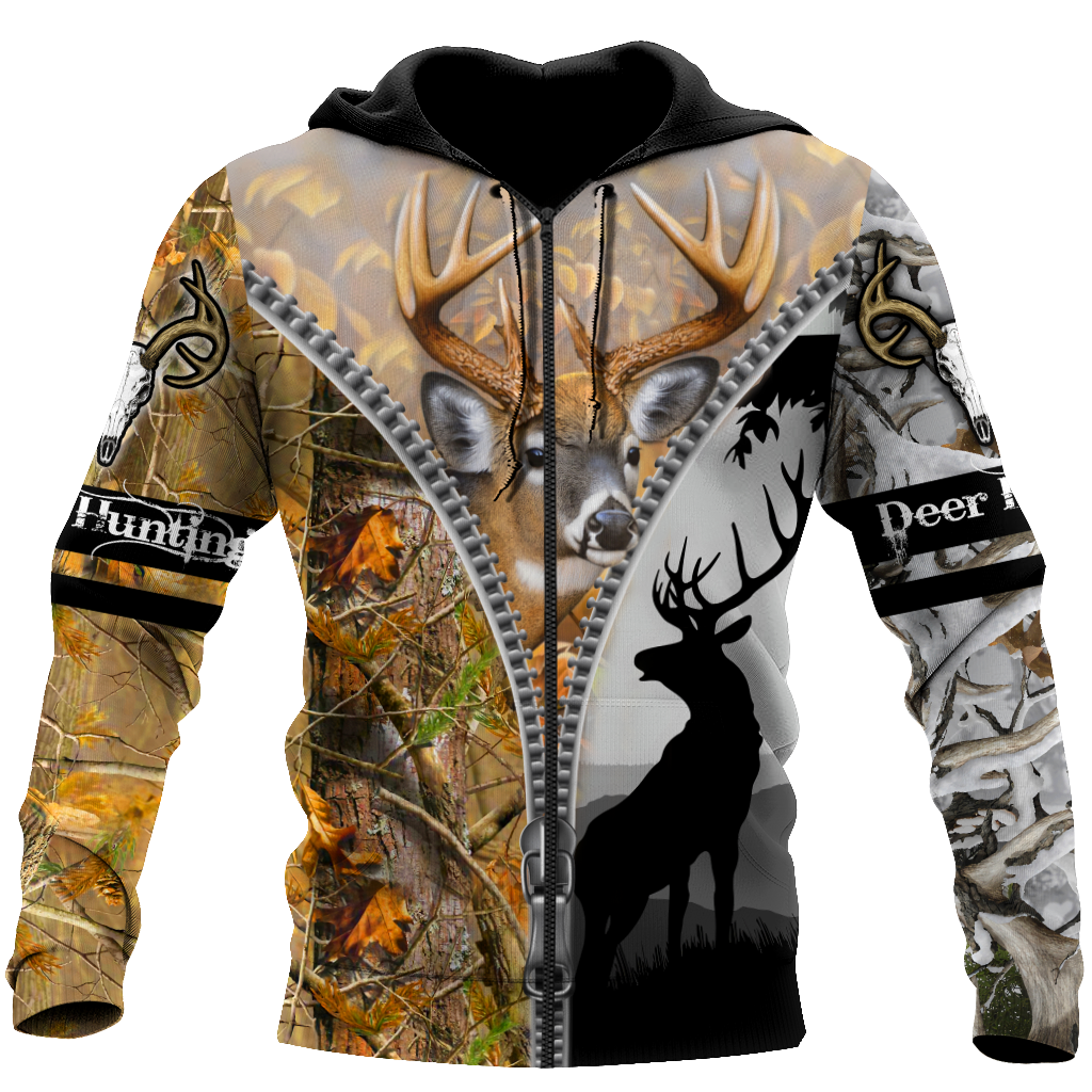 Deer Hunting 3D All Over Printed Shirts For Men LAM
