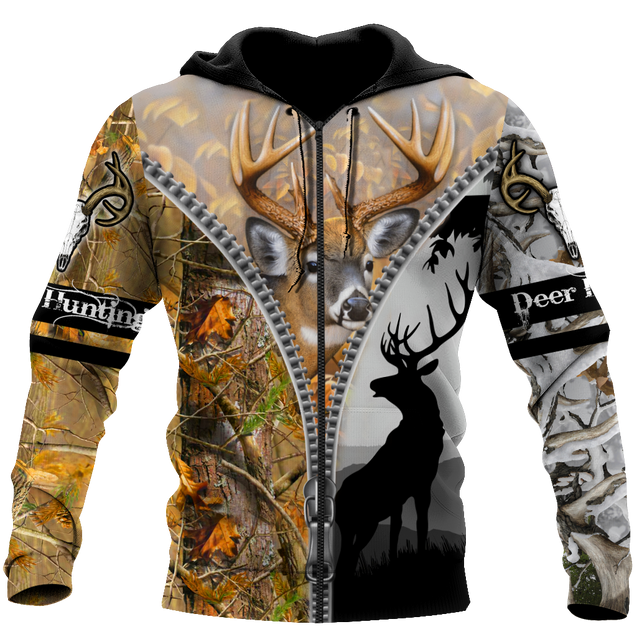 Deer Hunting 3D All Over Printed Shirts For Men LAM