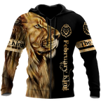 February King  3D All Over Printed  Unisex Shirts