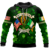 Irish St.Patrick day 3d hoodie shirt for men and women HVT31102001