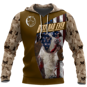 Pitbull 3d hoodie shirt for men and women HVT07112001