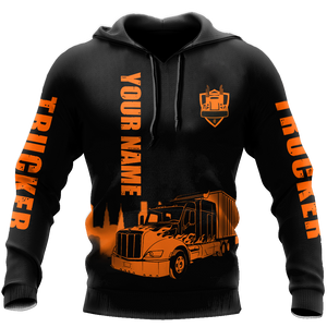 3D Trucker Customized Name HVT02112002 Unisex Shirts