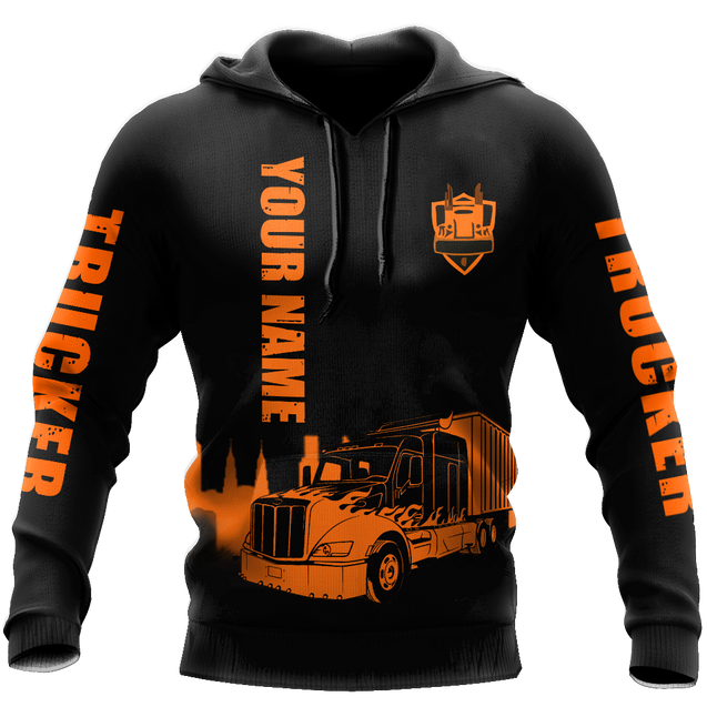 3D Trucker Customized Name HVT02112002 Unisex Shirts