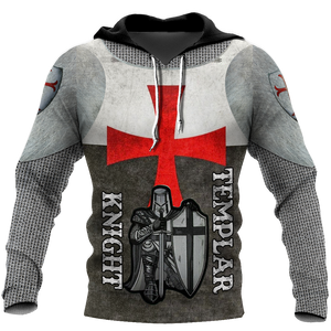 Premium Knight Templar All Over Printed Shirts For Men And Women MEI