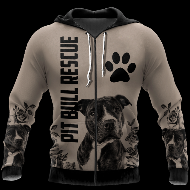 3D Unisex Shirts Pit Bull Rescue HVT03112003