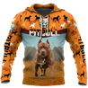 Pitbull 3d hoodie shirt for men and women HVT07112002