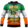 Irish St.Patrick day 3d hoodie shirt for men and women HVT31102002