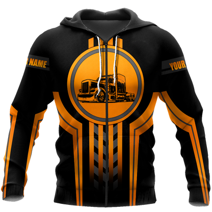3D Trucker Oreange Unisex Shirts  HVT29102002