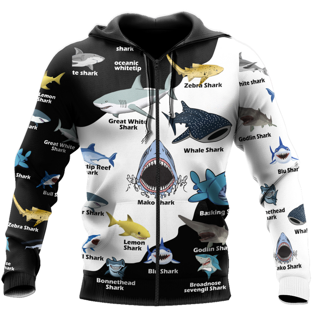 Love Shark Fishing 3D All Over Printed Shirts