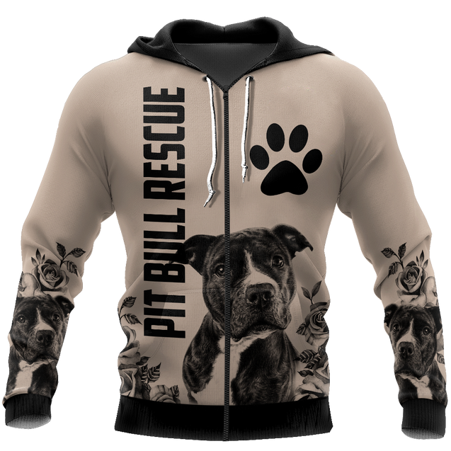 3D Unisex Shirts Pit Bull Rescue HVT03112003