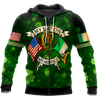 Irish St.Patrick day 3d hoodie shirt for men and women HVT31102001