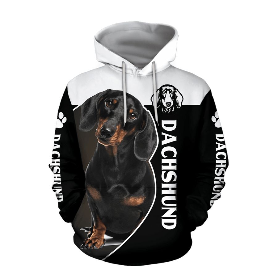 Dachshund Combo Hoodie And Legging Outfit For Women