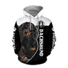 Dachshund Combo Hoodie And Legging Outfit For Women