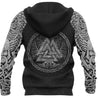 3D Printed Vikings Fenrir Skoll And Hati Valknut-Apparel-HP Arts-Hoodie-S-Vibe Cosy™