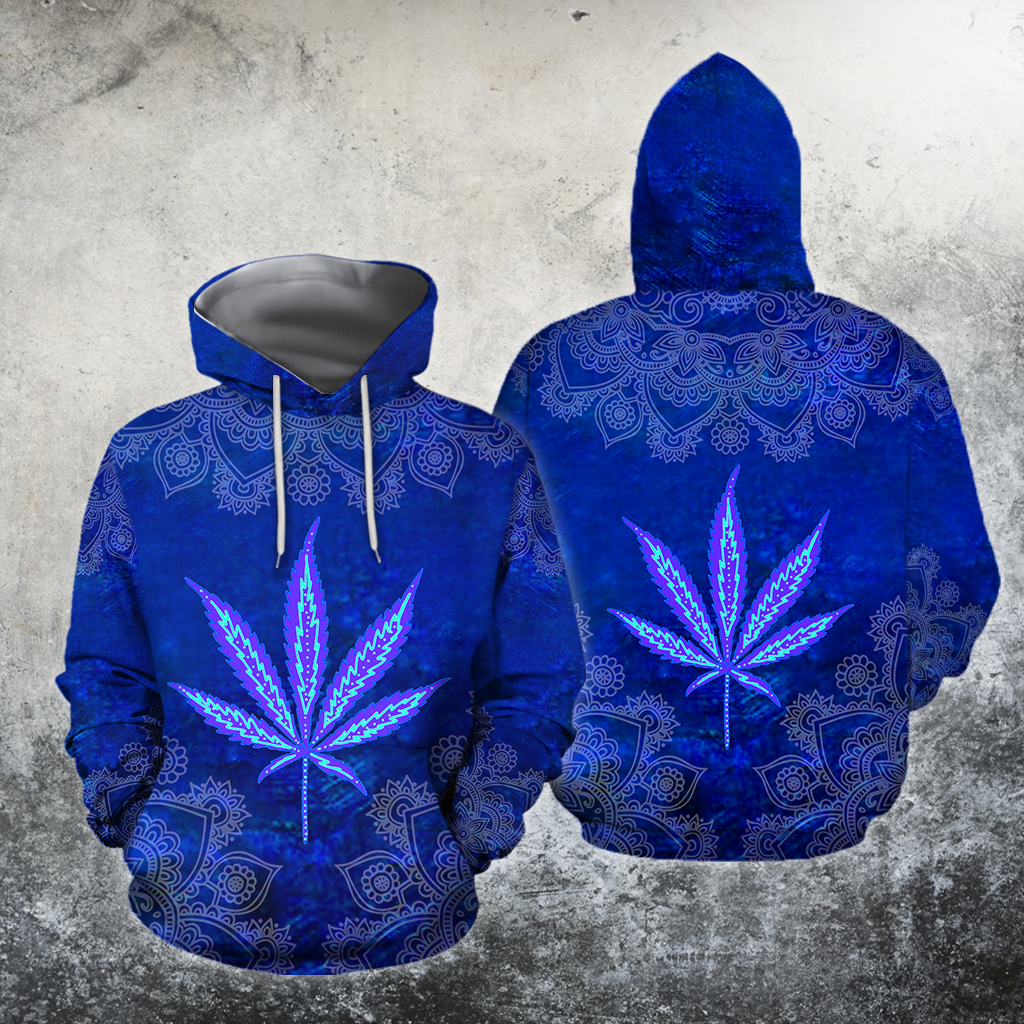 Hippie Royal Blue 3D All Over Printed Hoodie Shirt by SUN HAC280303-Apparel-SUN-Hoodie-S-Vibe Cosy™
