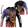 German shepherd custom 3d hoodie shirt for men and women HAC060802